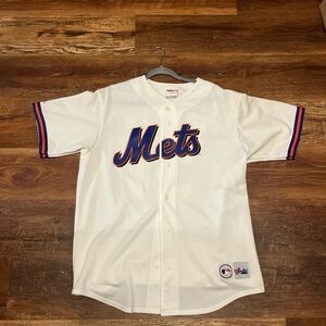 Majestic White New York Mets Jersey